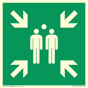 E007 safe condition evacuation assembly point